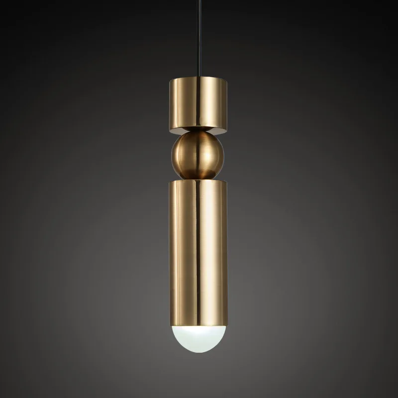 

Nordic Gold Metal G9 LED Penant Light Minimalism Bedroom Luminaires Pendant Lighting For Dining Room Indoor Suspend Lamp Fixture