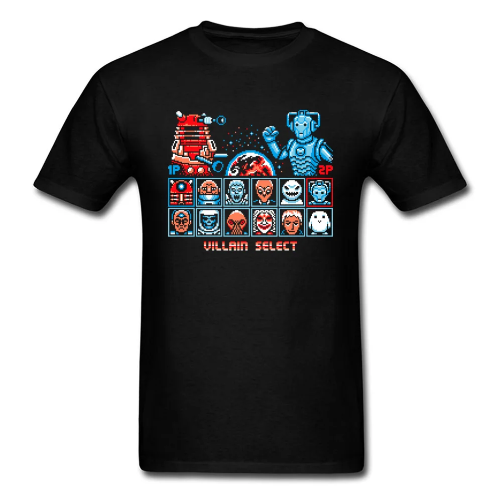 

Villain Fighter Gaming Tshirt My Hero Academia Student Men Geek Video Gamer Fan Tops T Shirt Star Wars O Neck T Shirt Family