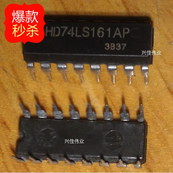 10 шт. новый бинарный счетчик посылка 74ls161ap 74LS161 DIP16|Интегральные схемы| |