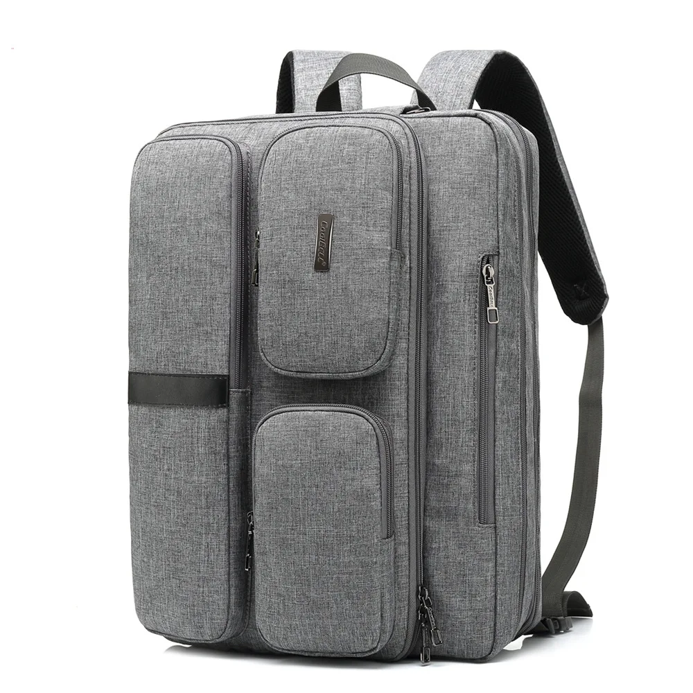 Coolbell 17 дюймов большой емкости мужской рюкзак для ноутбука сумка на плечо 17," сумка-мессенджер бизнес портфель сумка