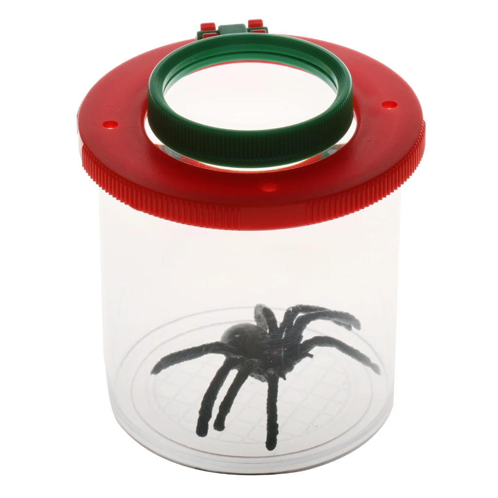 Details about   Travel Bug Box Bug Catchers Interesting Transparent Plastic Insect Magnifier SM 