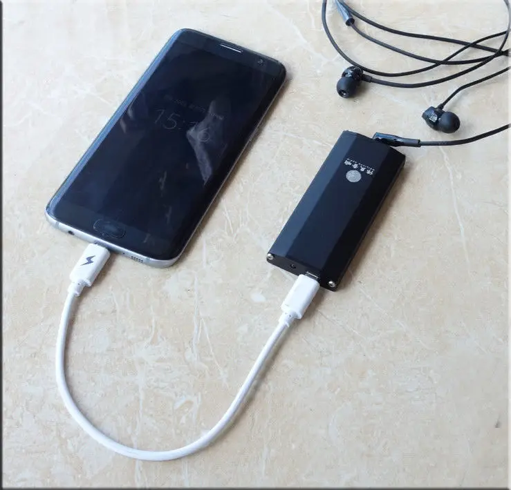 DAC ES9028Q2M SE4 Portable Amplifier DSD HiFi Audio USB Decoder for PC and Phone With Headphone Jack