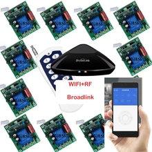 Broadlink RM Pro+ 12 приемник, iphone/android wifi+ RF, 1 канал 220 V 30A беспроводной пульт дистанционного управления, умная домашняя система