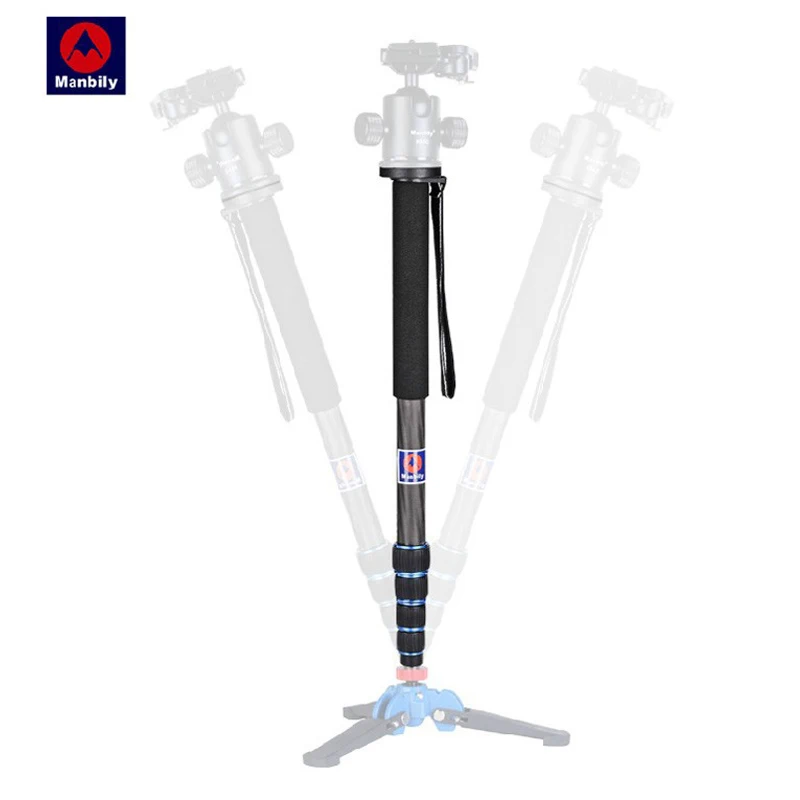 

Manbily C-222 Carbon fiber Camera monopod,portable professional DSLR monopod For Canon Eos Nikon DSLR, Max:65