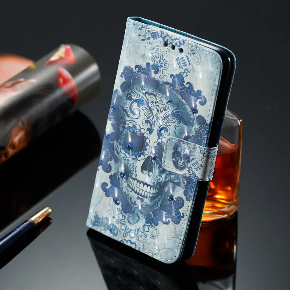 Чехол-книжка с 3D рисунком для Xiaomi Redmi Note 7 7 Pro, чехол-кошелек из искусственной кожи, чехол для телефона, чехол для Xiaomi Redmi Note 7Pro