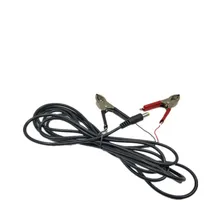 Зажимное соединение батареи 3 м разъем постоянного тока линия светодиодный светильник тестовая линия подключение аккумулятора линия питания