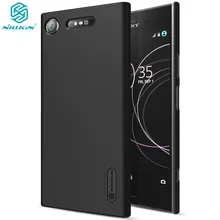 Чехол для sony Xperia XZ1 чехол 5,2 дюймов NILLKIN жесткая Защитная матовая задняя панель с эффектом потертости чехол для sony Xperia XZ1 чехол для телефона