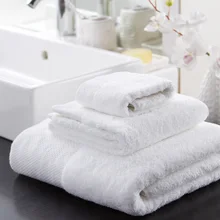 Five adult male and female sports bra Stars Hotel cotton towel increase thickened white towel towel beauty salon