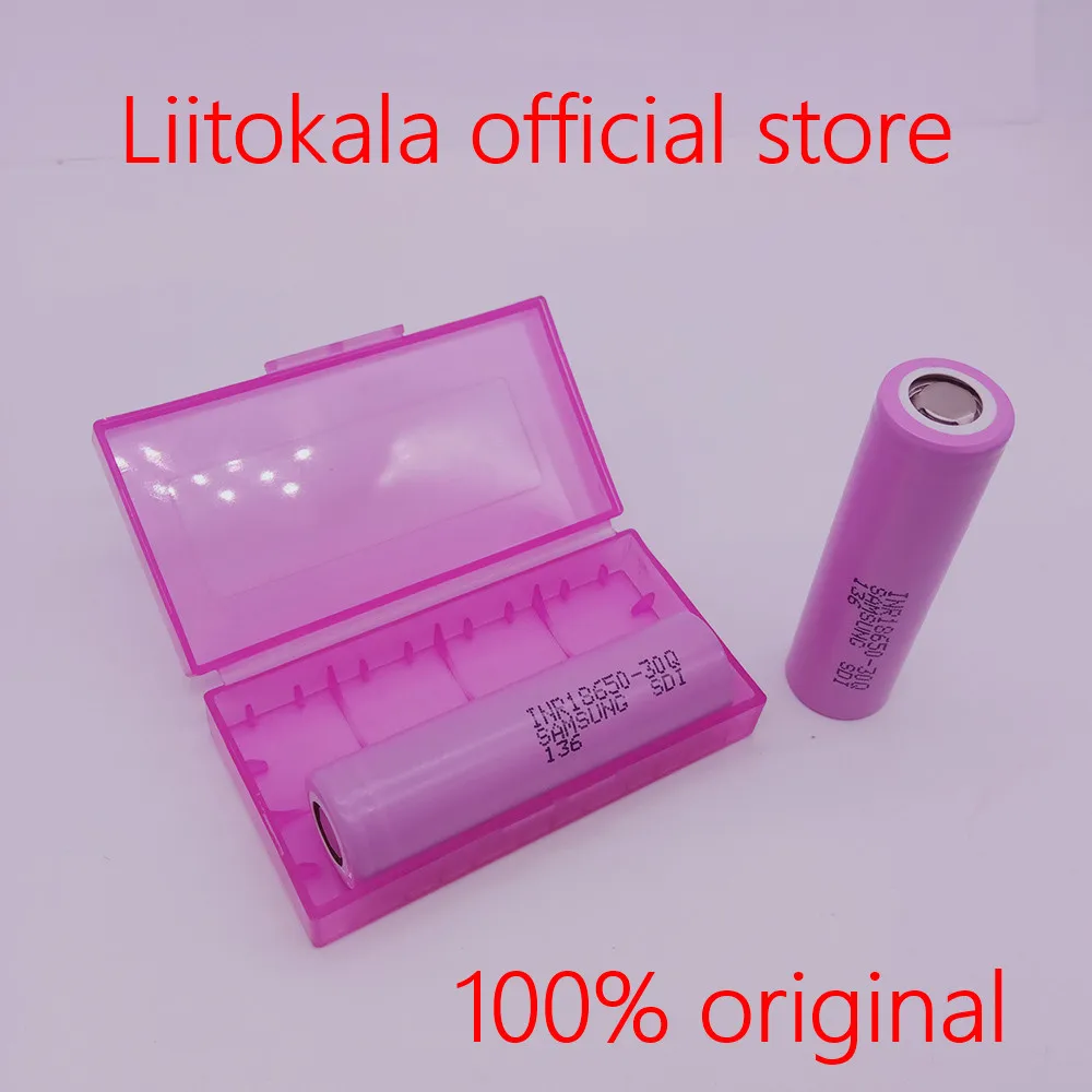 LiitoKala Новинка для INR 18650 Батарея 3,7 V 3000mAh INR18650 30Q литий-ионные аккумуляторы