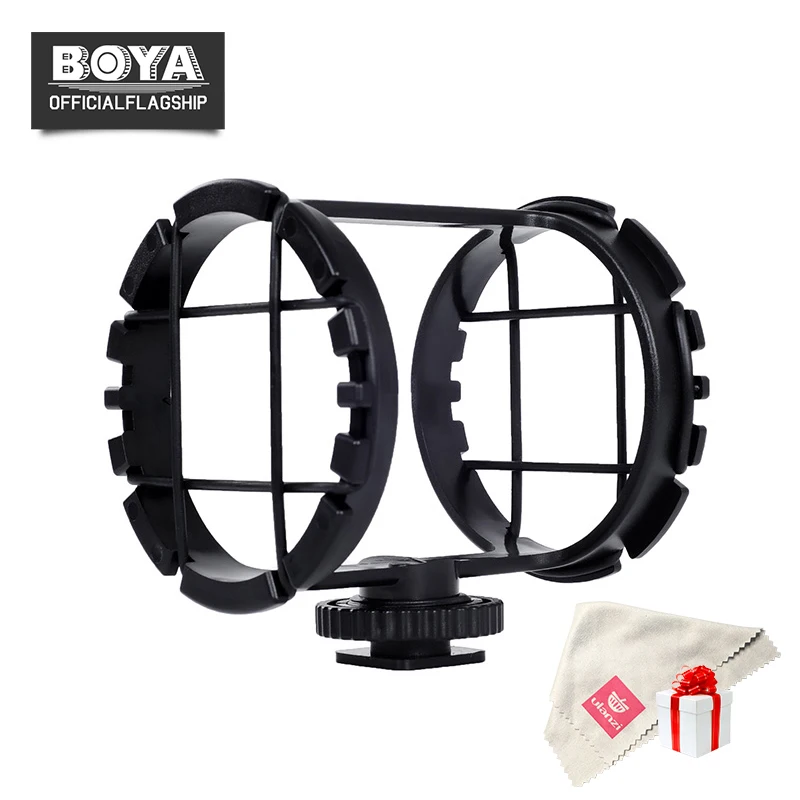 BOYA BY-C03 Microphone Shock Mount for BY-VM300PS BY-V02 Zoom H1 40mm-48mm Mic | Электроника