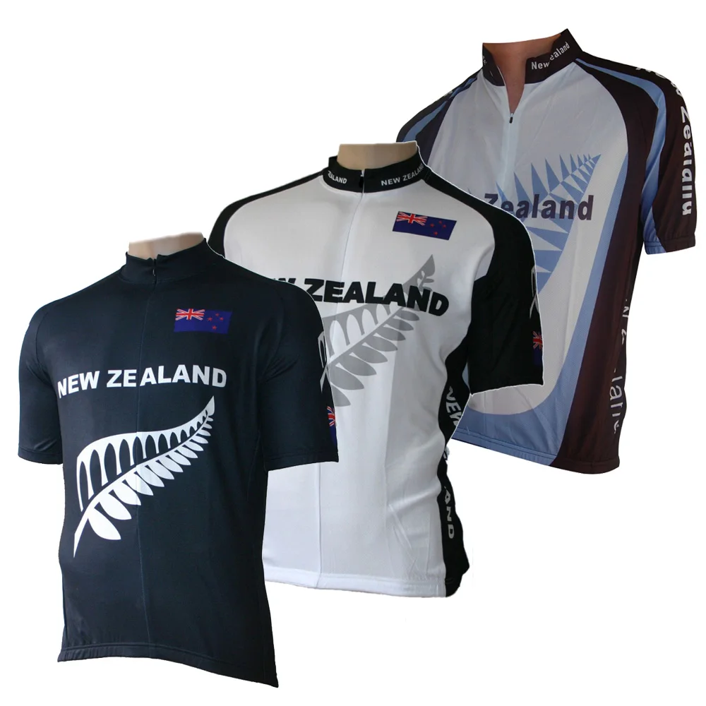 New Zealand men cycling jersey short sleeve 3 styles bike waer classic