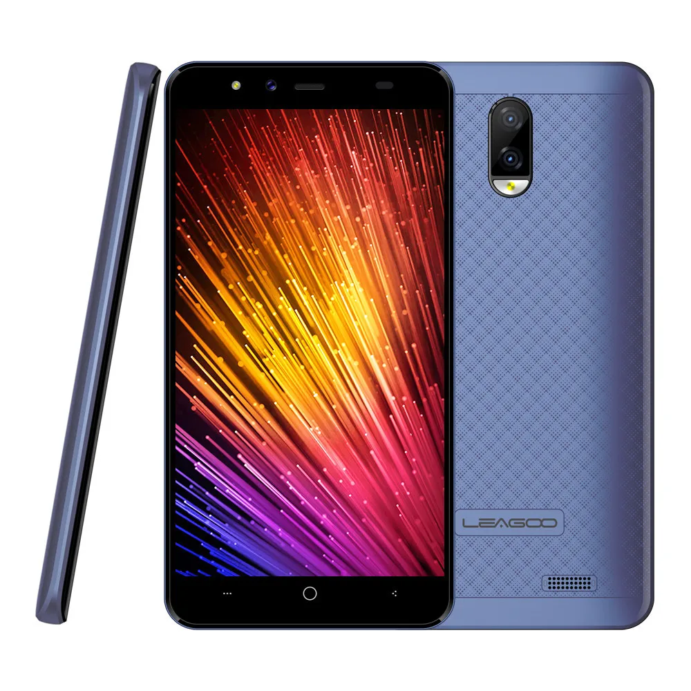 LEAGOO Z7, 4G, мобильные телефоны, Android 7,0, 1 Гб+ 8 Гб, четырехъядерный смартфон, двойная задняя камера, две sim-карты, 480 P, 5,0 дюймов, сотовый телефон