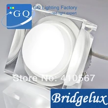 DHL FedEx 600-660LM 6 Вт светодиодные лампы с украшением в виде кристаллов потолочный светильник, потолочный светильник, светодиодный прожектор лампы AC85~ 265 V