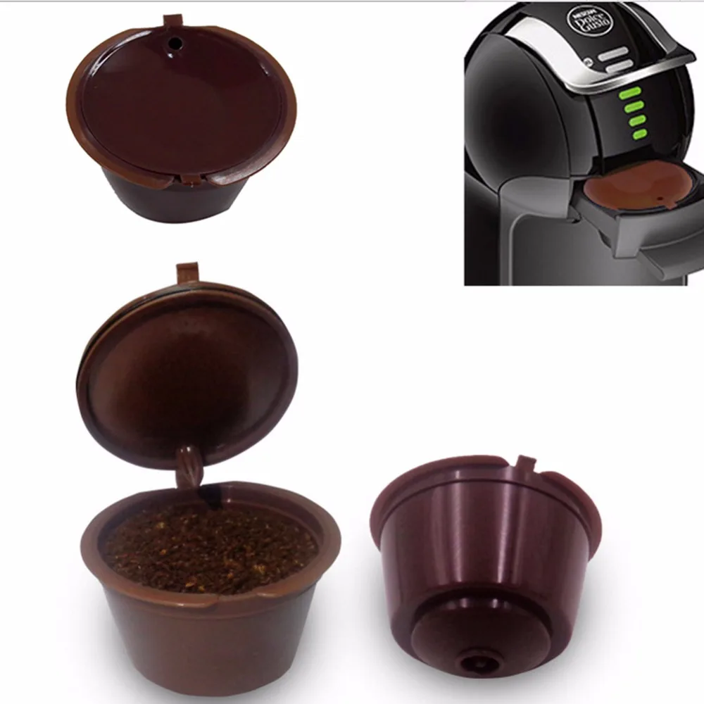 Многоразовые кофейные капсулы Pod Cup для Nescafe Dolce Gusto совместимы с Mini Me Genio Piccolo Esperta и
