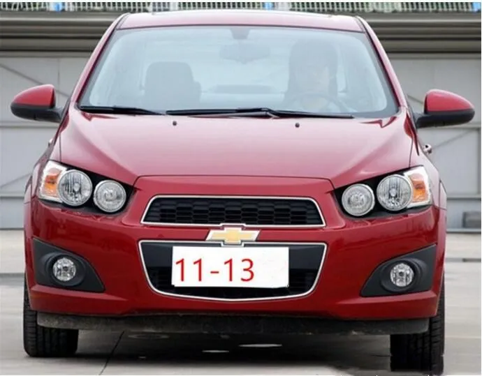 EOsuns Решетка переднего бампера для Chevrolet Aveo 2011