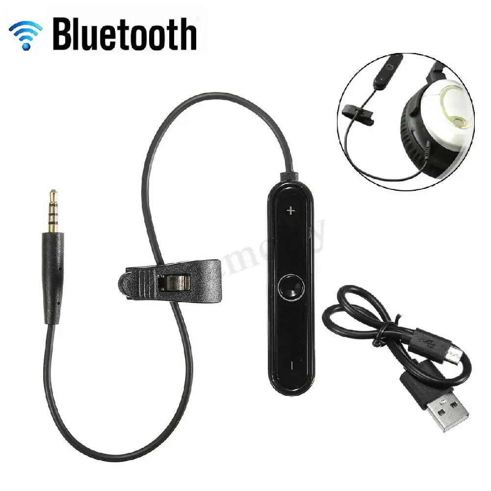 

acekool Bluetooth4.1 Wireless Adapter Cable Receiver for OE2 OE2i OE QC25 Headphone r15