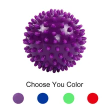 7 см Прочный ПВХ колючий массажный шарик триггер точка Спорт Фитнес рука от боли в ногах йога мяч