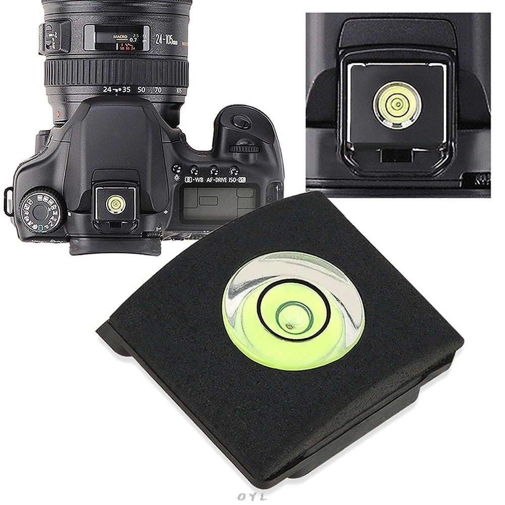 

Hot Shoe Bubble Spirit Level Cover Cap For Canon Nikon Pentax Olympus Camera