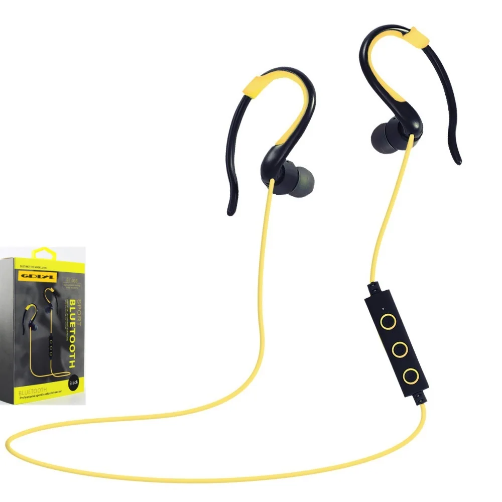 GDLYL Bluetooth 4 1 Беспроводная гарнитура стерео музыка наушники спортивные с защитой