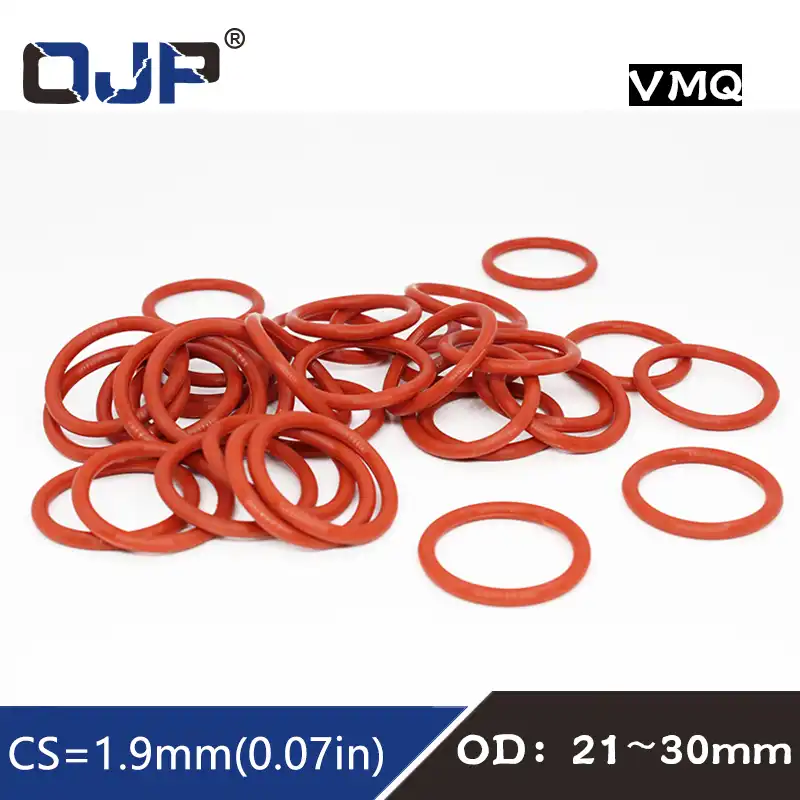 50x 27 x 1.5mm Silicone 70 O/'Ring