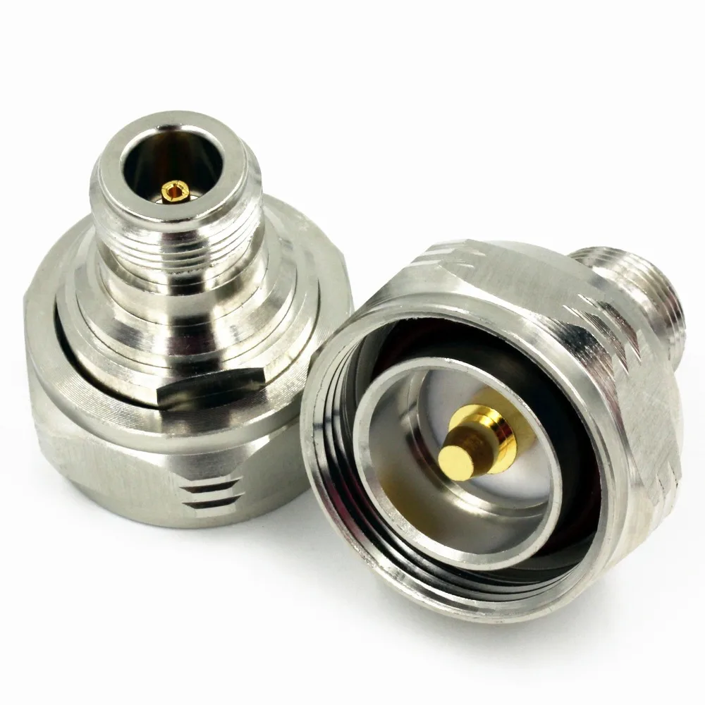 

L29 7/16 DIN Male Plug to N Female Jack RF Adapter High Frequency Connector