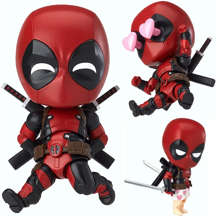 

Nendoroid Series NO.662 Deadpool Orechan Edition PVC Action Figure Collectible Model Toy 10cm