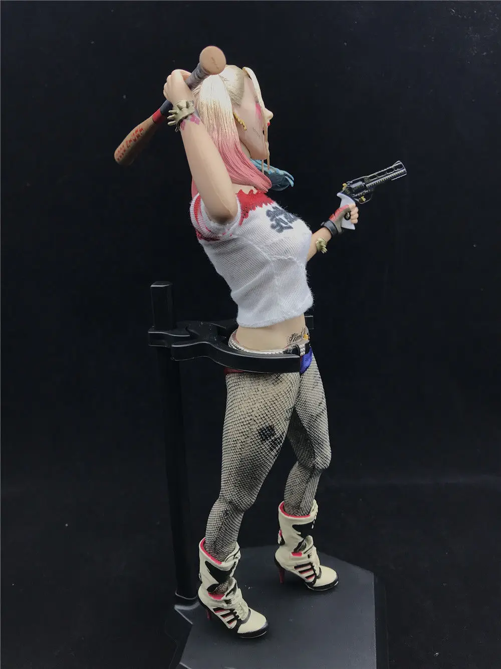 DC Сумасшедшие игрушки отряд самоубийц Харли Квинн 1/6TH рисунок реального одежда