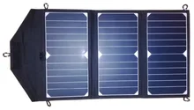 GGX ENERGY Sunpower Solar Cells 21Watt Portable Folding Solar Panel Array Charger DC Out for 18V/12V Battery, USB 5V for Phones