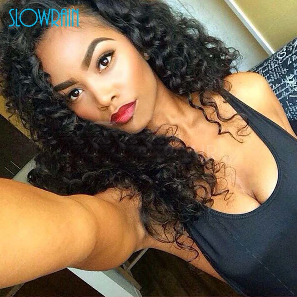 

Glueless Brazilian Kinky Curly Full Lace Wigs 100% Virgin Human Hair Kinky Curly Lace Front Wigs Kinky Curly Wig For Black Women