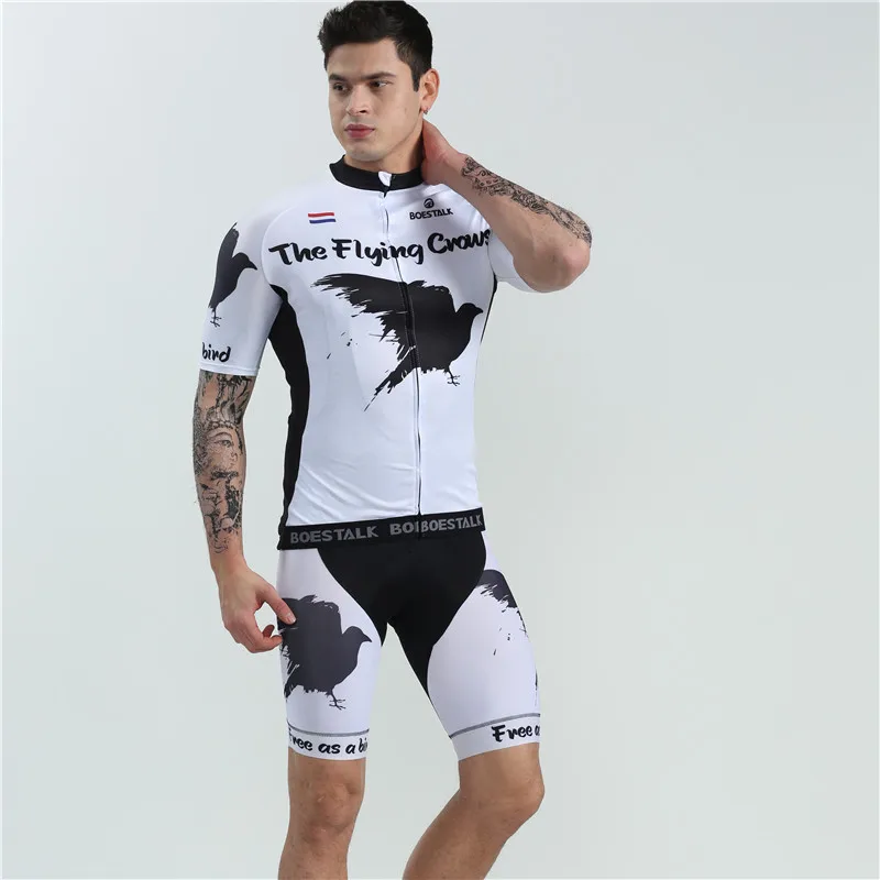 

BOESTALK cycling kit mens 2019 world bicycle race team cycling clothing triathlon suit body ciclismo bike jersey set MTB maillot