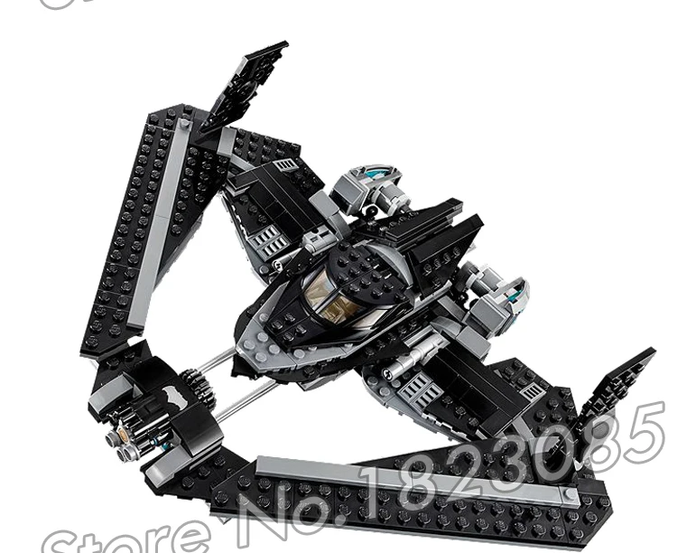 555pcs Super Heroes Batman Movie Superman Battle Wonder Woman 07019 DIY Model Building Blocks Gifts