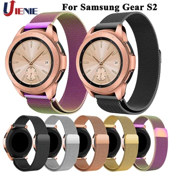 

Watchband Straps for Samsung Gear S2/Samsung Galaxy Watch 42mm Watch Band Wrist Bracelet Milanese Stainless Steel Strap 20mm
