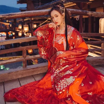 

2020 women hanfu cosplay fairy costume hanfu clothing chinese traditional ancient dress dance stage clothes classic dress