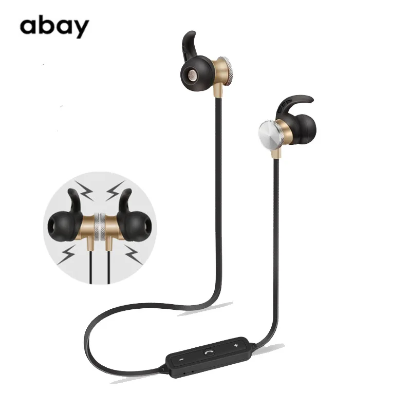 Bluetooth Беспроводные наушники с микрофоном Hifi супер бас гарнитура защитой от пота