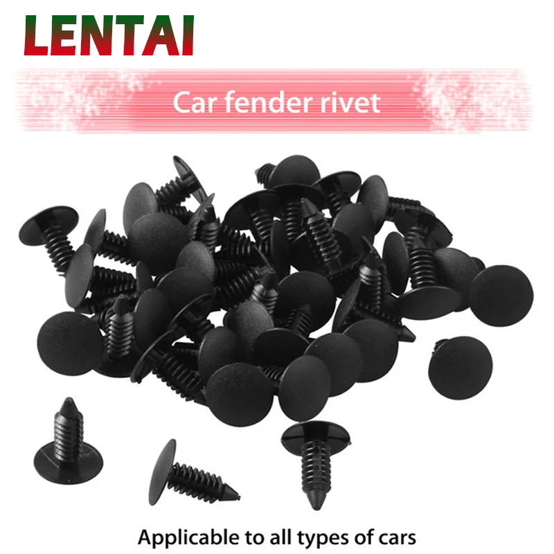 LENTAI 50X авто бампер зажимы крепежи и двери автомобиля отделка панель крыло