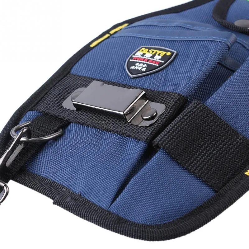 3-Pocket Professional Electrician Tool Belt Utility Pouch Work w//Tape Buckle