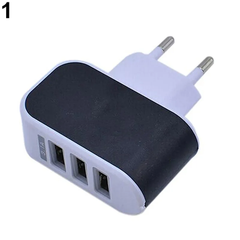 Сетевое зарядное устройство с тройным USB портом 3 1 А|Зарядные устройства| |
