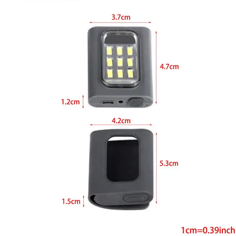 

USB Charging Light Running Light Small Portable LED Multi-Function Running Warning Night Light
