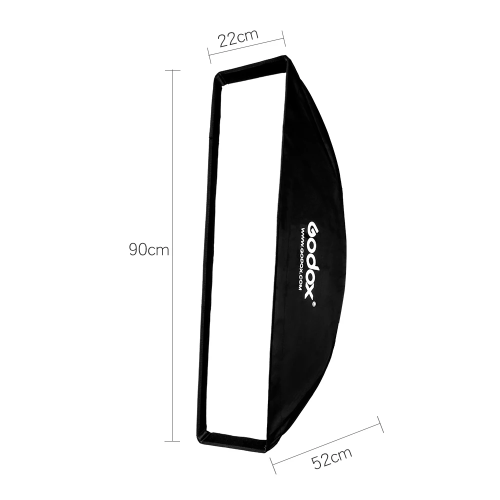 Софтбокс Godox 22*90 см 9*3" сотовый софтбокс с решеткой софтбокс с креплением Bowens для студии стробоскоп вспышка светильник