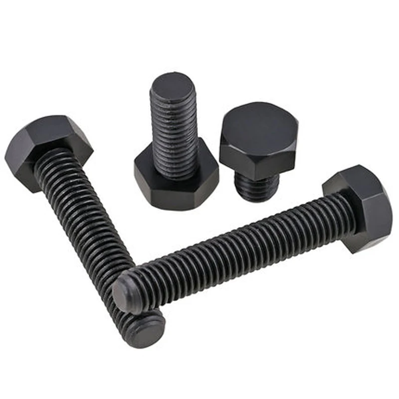 10pcs Black Nylon Hexagonal Screws Hex Plastic Bolts insulation Plastic
