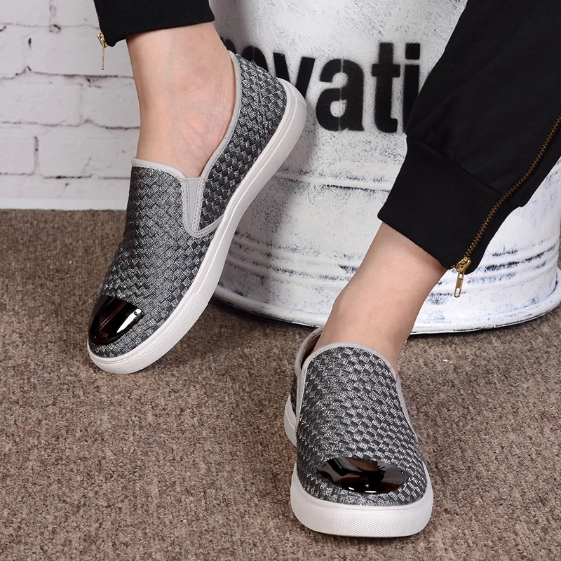 sapato masculino de tecido