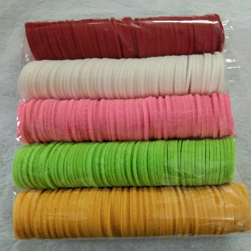 

Pretty 50pcs Dia.4.5cm Candy Colors 2mm Circle Nonwoven Felt DIY Felt Round Felt For DIY decoration