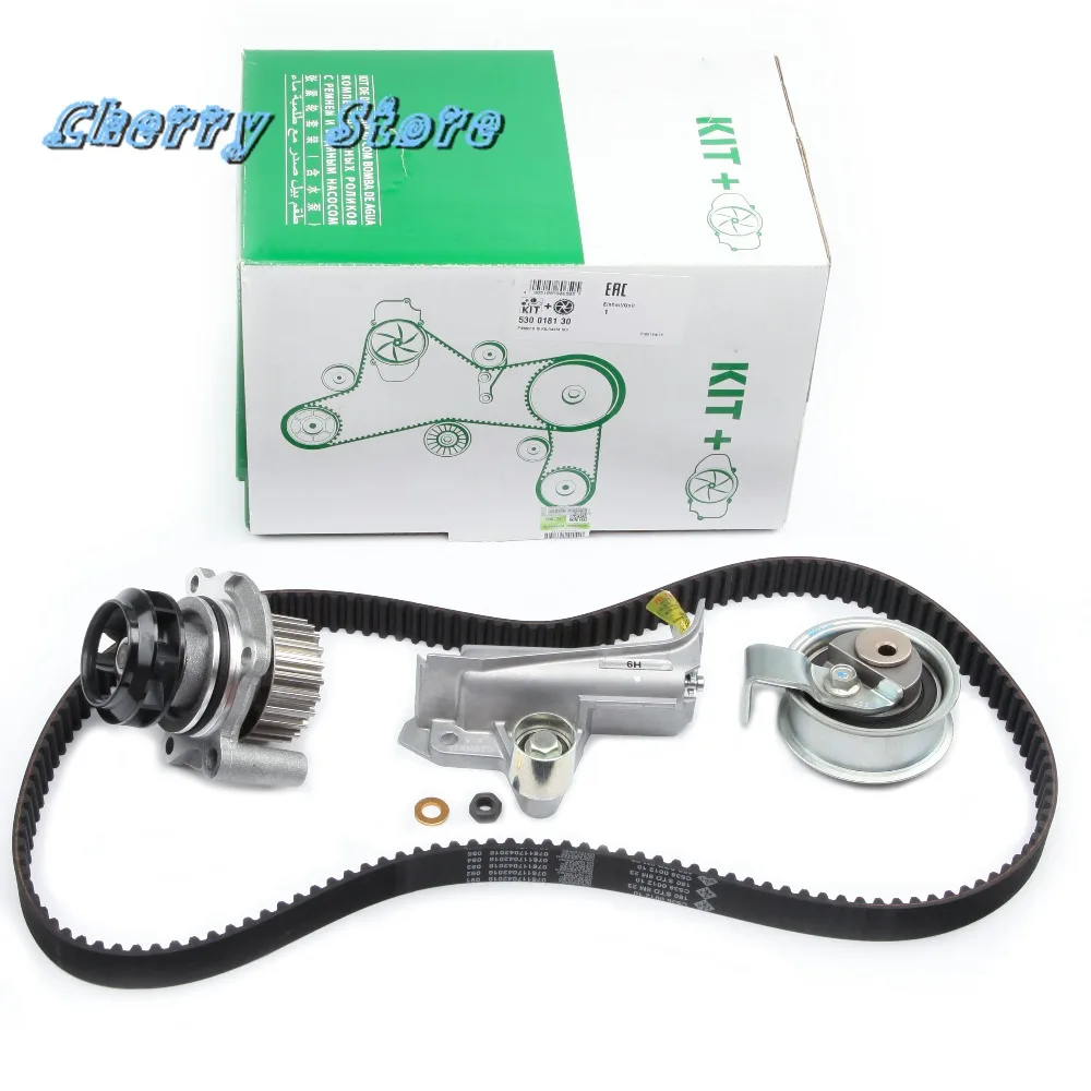 NEW 06A 121 012 G Water Pump & Timing Belt Tensioner Kit For VW Passat