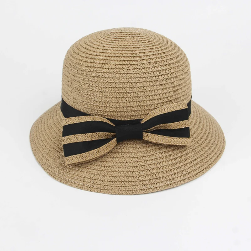 

Children's Summer Hat Women Straw hat Cute Cat modeling sun hat Wide Brim Panama Cap Beach Caps For Child Raffia Girl Straw Hats