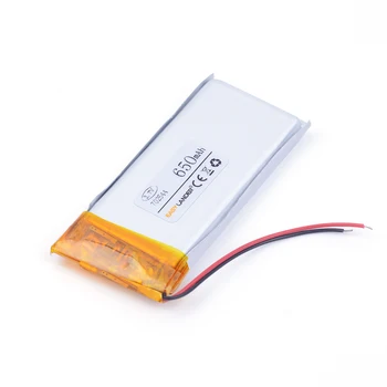 

Polymer lithium battery 3.7 V,702544 650MAH can be customized wholesale FCC ROHS MSDS quality certification medical device