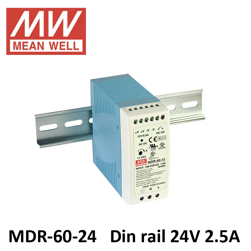 блок питания mean well mdr-60-24. Mean well mdr-100-24 блок питания. Mdr-20-5. блок питания meanwell mdr-10-5. Meanwell mdr-40-5.