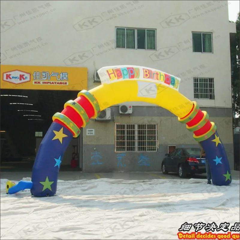 

Birthday Party Advertising Inflatable Arch Inflatable Archway