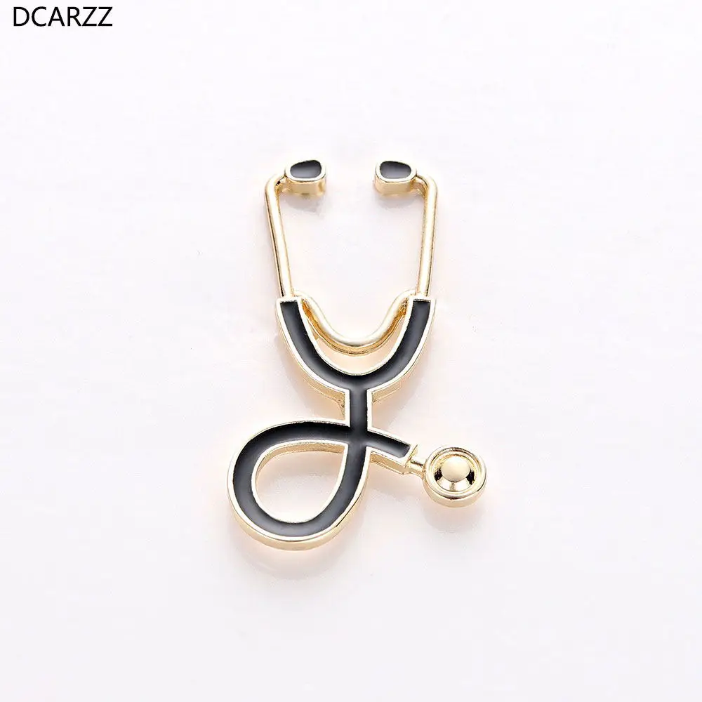 Stethoscope Brooches Gold Silver Gift for Doctor/Nurse Medical ...