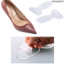 Высокие стельки для обуви на каблуках толстые туфли из губчатого материала подкладка половина мягкая подкладка супер мягкие удобные стельки пятки подушки протектор ног стельки
