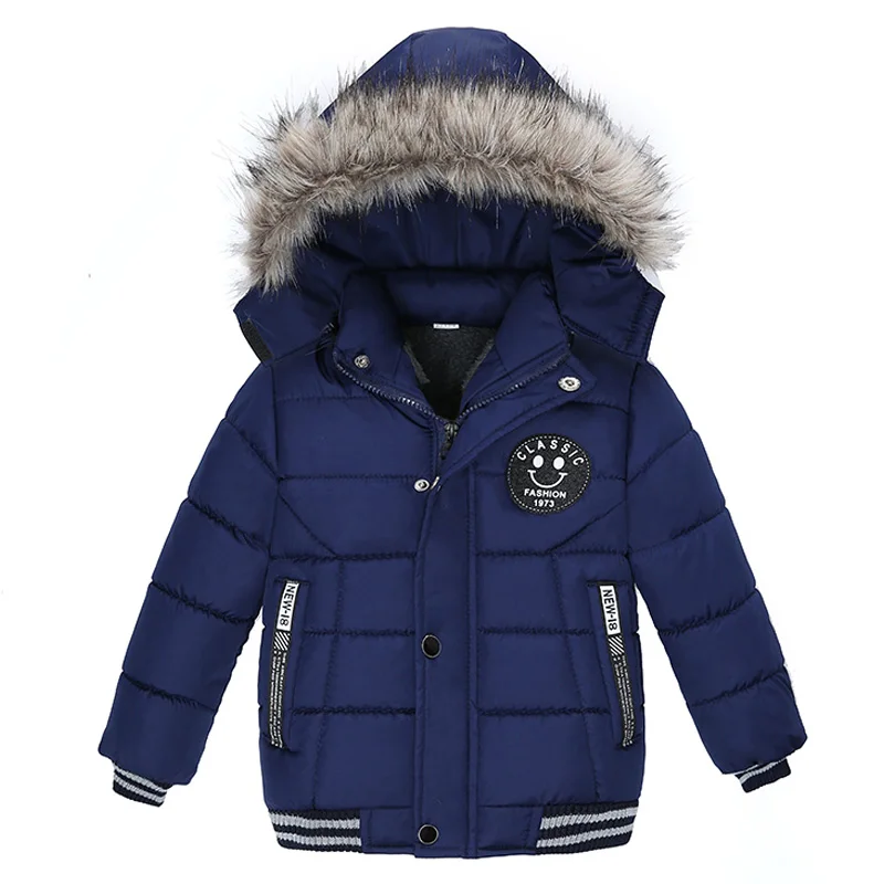 Baby Boys Jacket 2019 Autumn Winter Jacket For Boys Children Jacket Kids Hooded Warm Outerwear Coat For Boy Clothes 2 3 4 5 Year